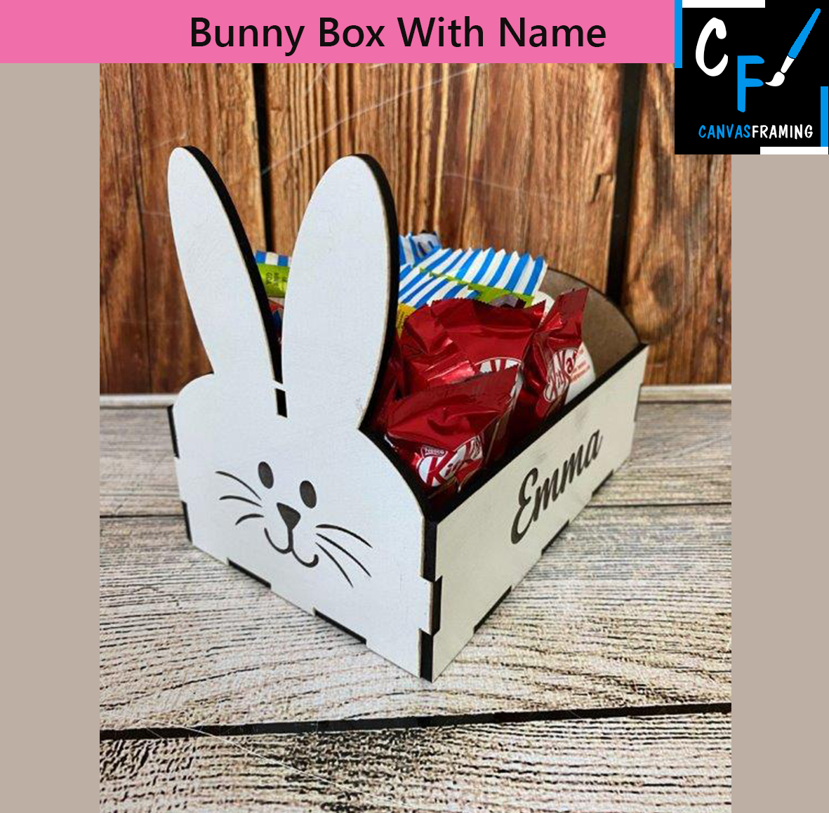 Bunny Box With Name