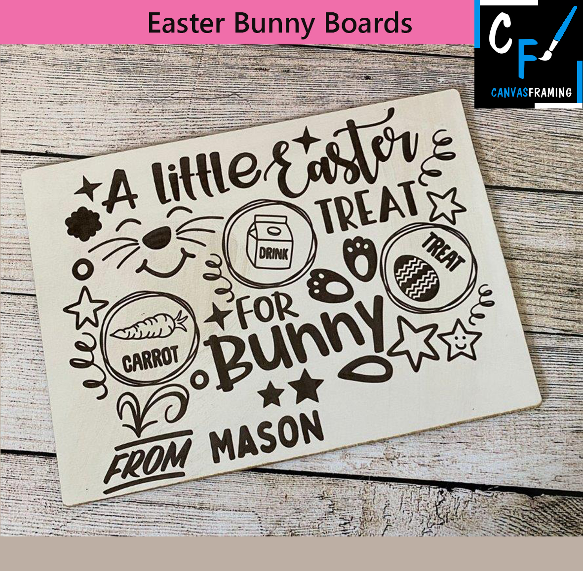 Easter Bunny Boards