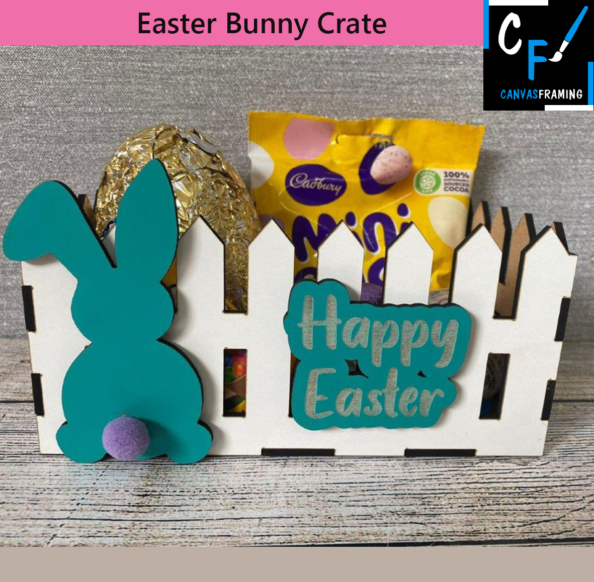 Easter Bunny Crate