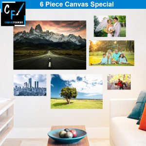 6 Piece Canvas Special