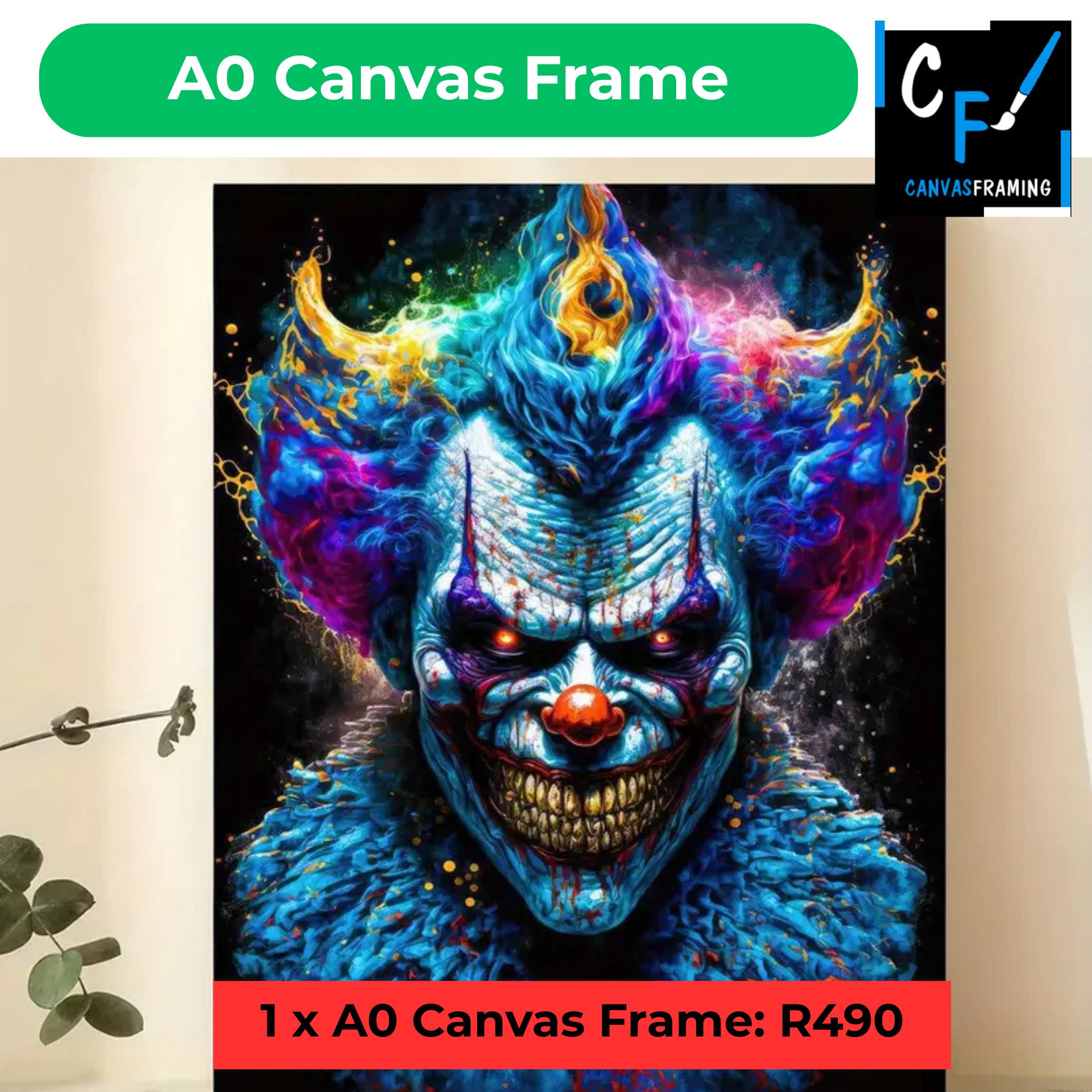 A0 Canvas Print and Frame - R490 - Canvas Printing and Framing